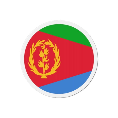 Aimant Rond Drapeau de l'Érythrée en plusieurs tailles